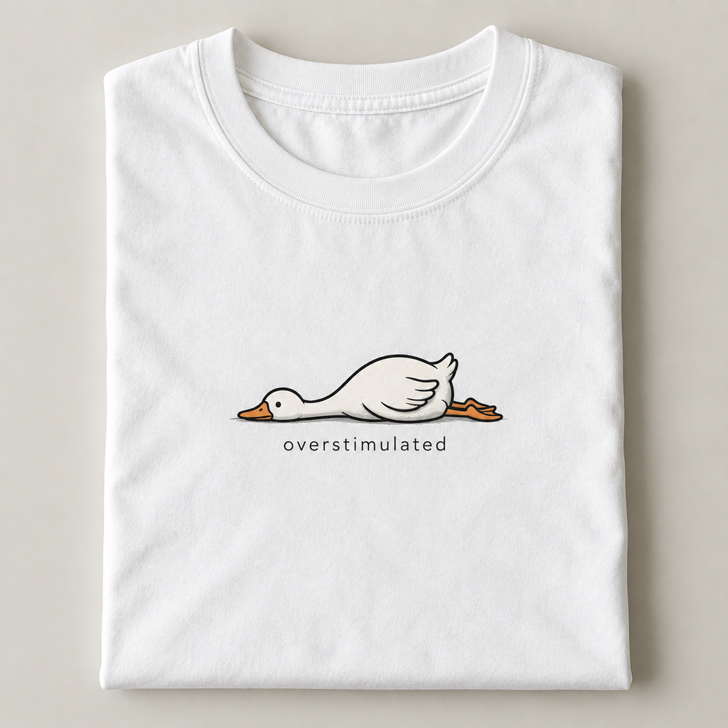 Overstimulated heavyweight t-shirt