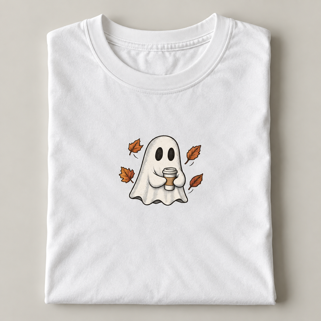 Coffee Ghost heavyweight t-shirt